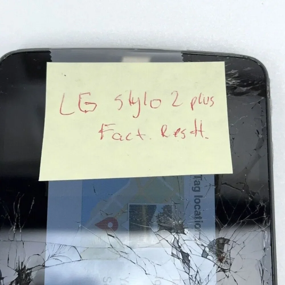 LG Stylo 3 Plus TP450 4G VoLTE Smart Phone Android - Factory Reset - FOR PARTS